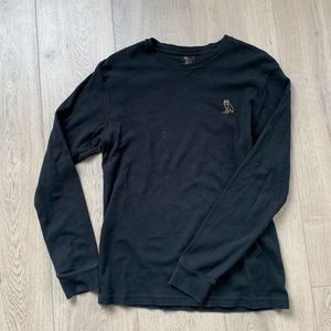 Authentic OVO long sleeve black size small shirt